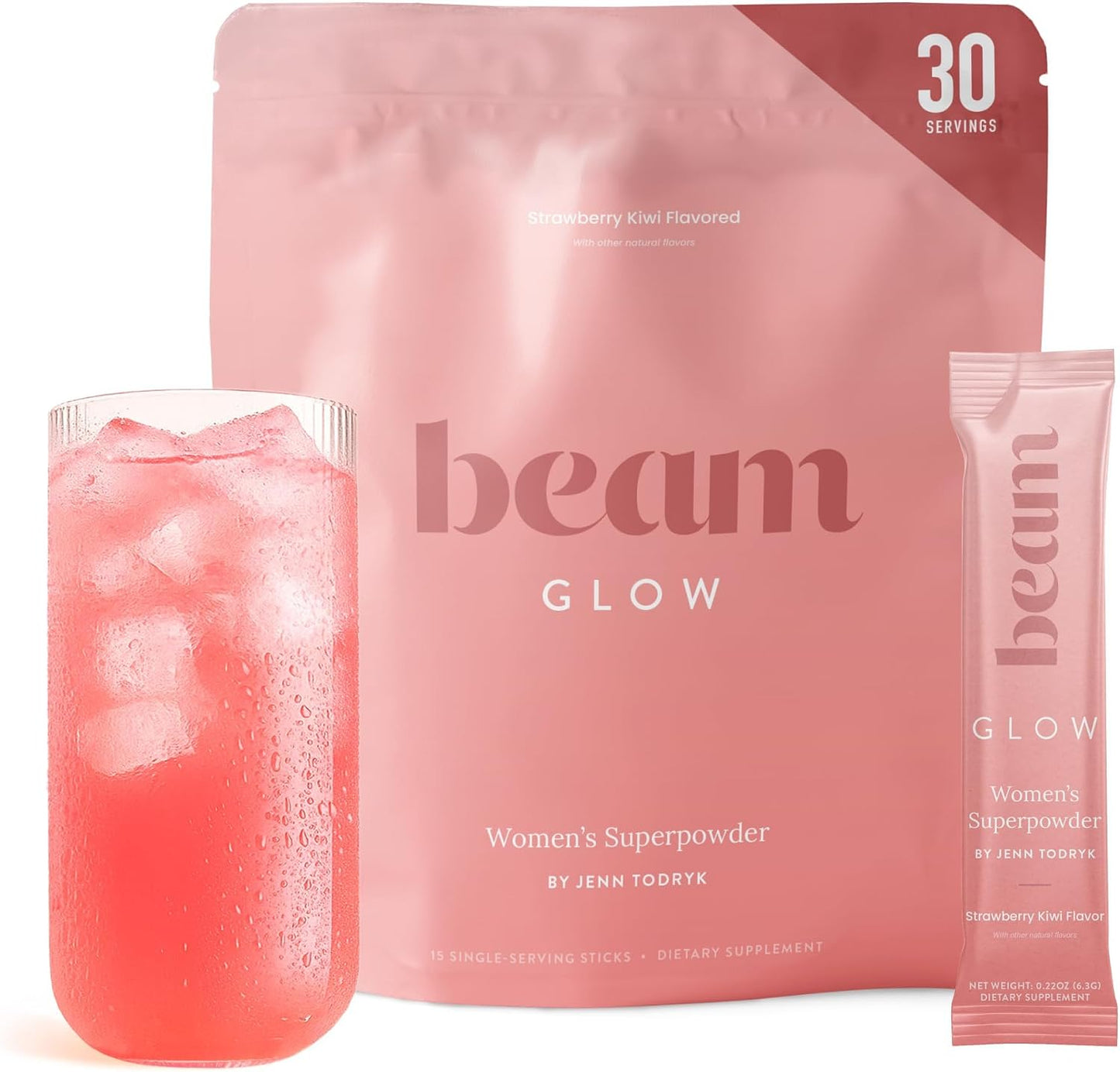 BEAM Glow Hormone Support &Cortisol Supplement for Women - DailyVitamins for Women withAshwagandha