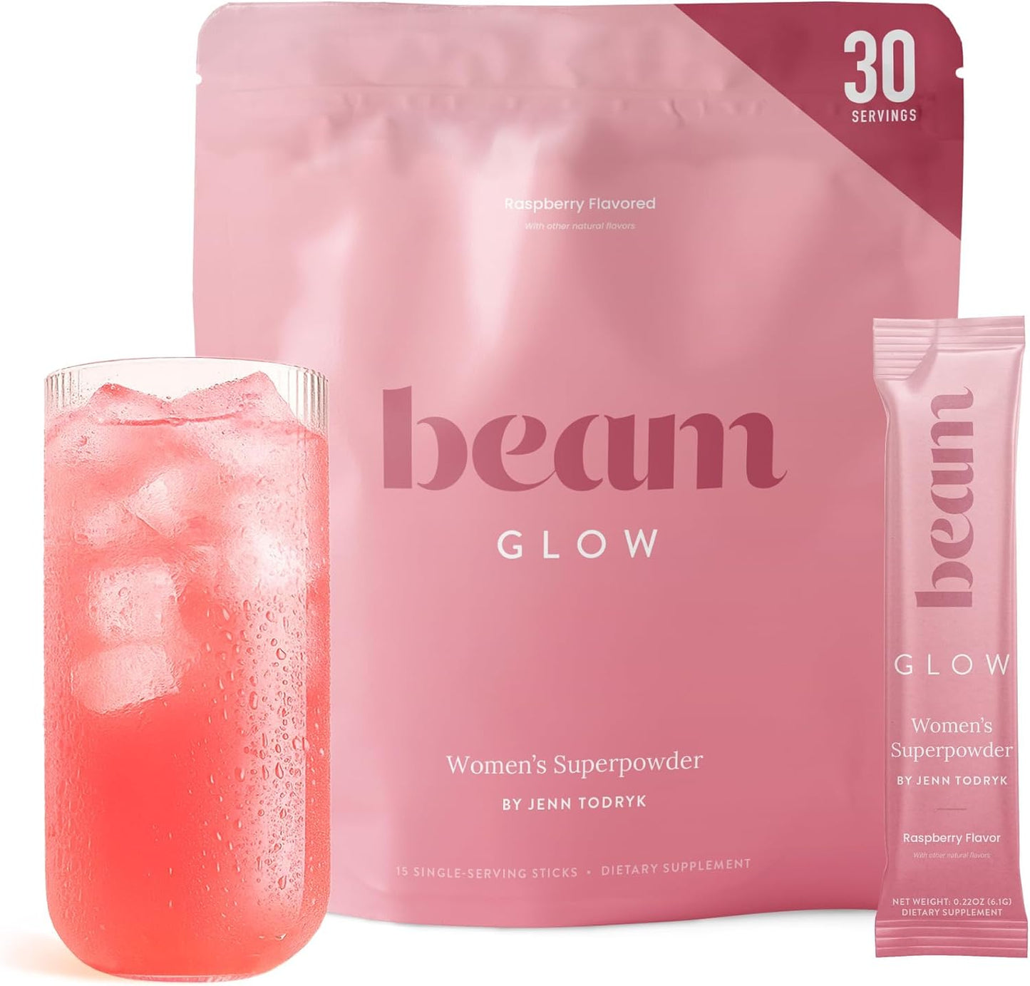 BEAM Glow Hormone Support &Cortisol Supplement for Women - DailyVitamins for Women withAshwagandha