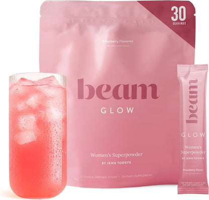 BEAM Glow Hormone Support &Cortisol Supplement for Women - DailyVitamins for Women withAshwagandha